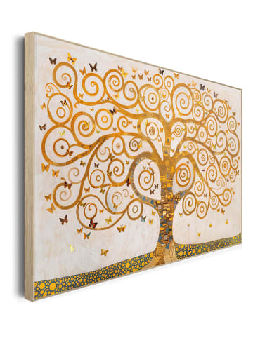 Orangewallz Druk artystyczny "Life Tree" w ramce