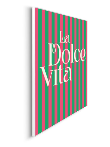 Orangewallz Druk artystyczny "La Dolce Vita" w ramce