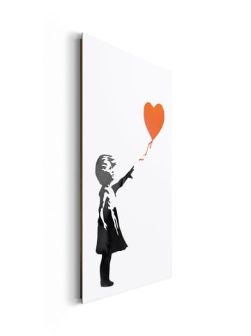 Orangewallz Druk artystyczny "Girl With Red Balloon"