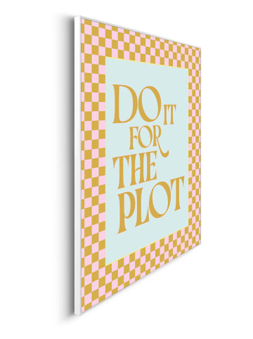 Orangewallz Ingelijste kunstdruk "Do it For the Plot" - (B)40 x (H)50 cm