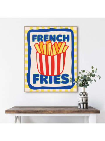 Orangewallz Gerahmter Kunstdruck "French Fries"