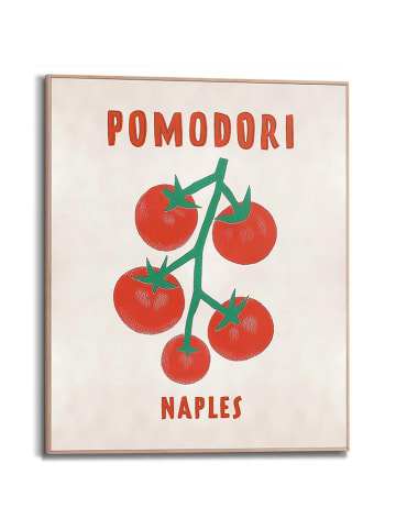 Orangewallz Gerahmter Kunstdruck "Pomodori di Napoli"