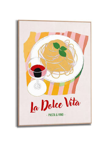 Orangewallz Gerahmter Kunstdruck "La Dolce Vita"