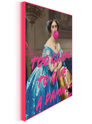 Orangewallz Gerahmter Kunstdruck "Too Glam"