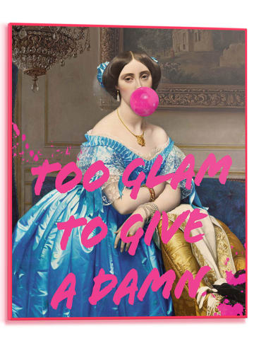 Orangewallz Ingelijste kunstdruk "Too Glam"