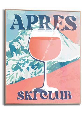 Orangewallz Gerahmter Kunstdruck "Aperol Apres Ski"