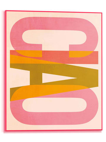 Orangewallz Ingelijste kunstdruk "Big Ciao"