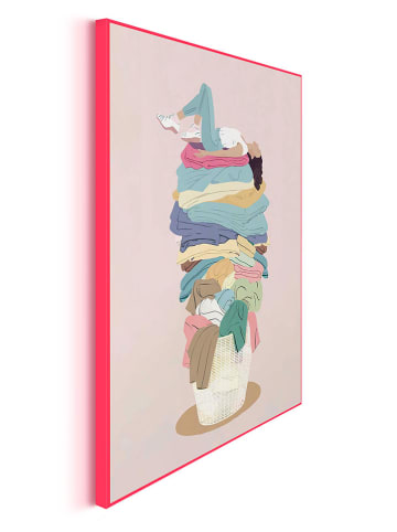 Orangewallz Ingelijste kunstdruk "High Laundry"