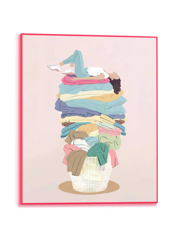 Orangewallz Ingelijste kunstdruk "High Laundry"