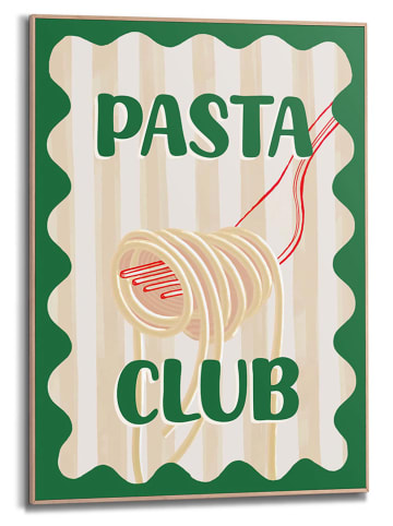 Orangewallz Gerahmter Kunstdruck "Join the Pasta Club"