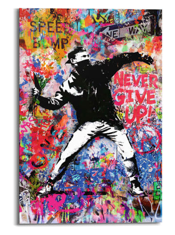 Orangewallz Kunstdruk "Graffiti Thrower"