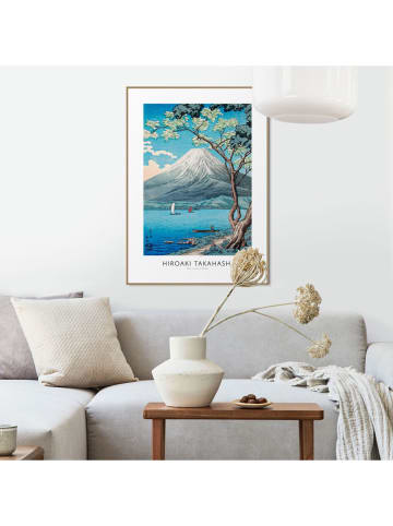 Orangewallz Gerahmter Kunstdruck "Hiroaki Takahashi - Mount Fuji"