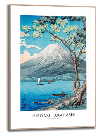 Orangewallz Druk artystyczny "Hiroaki Takahashi - Mount Fuji" w ramce