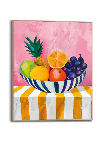 Orangewallz Gerahmter Kunstdruck "Fruitbowl"