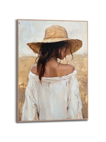 Orangewallz Druk artystyczny "Summer Contour" w ramce