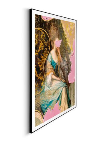 Orangewallz Ingelijste kunstdruk "Classy Pink"