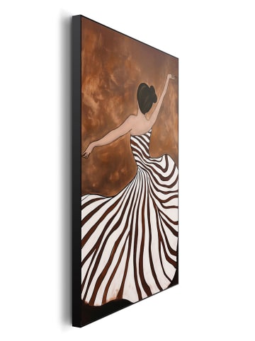 Orangewallz Ingelijste kunstdruk "Dancing Lady"