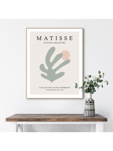 Orangewallz Ingelijste kunstdruk "Minimalism Matisse"