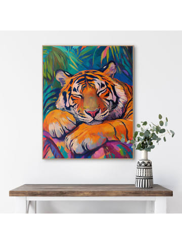 Orangewallz Druk artystyczny "Jungle Dreams" w ramce