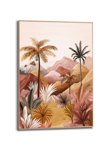 Orangewallz Druk artystyczny "Desert Palms" w ramce