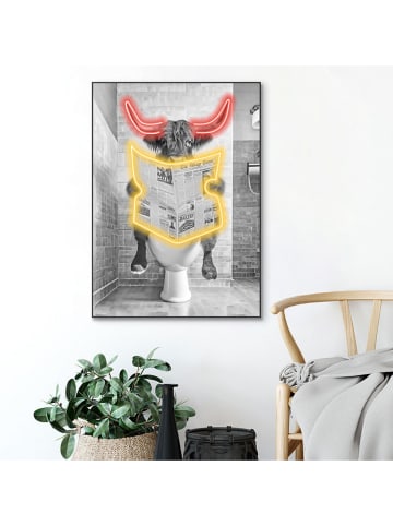 Orangewallz Gerahmter Kunstdruck