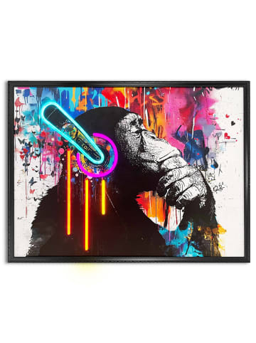 Orangewallz Druk artystyczny LED ''Chimp Stereo''