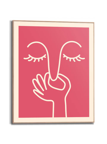 Orangewallz Ingelijste kunstdruk "Stinky Red"