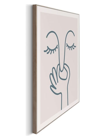 Orangewallz Druki artystyczne (2 szt.) "Funky Toilet Set" w ramce