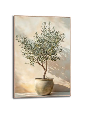Orangewallz Ingelijste kunstdruk "Olive Summer"