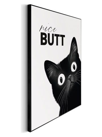 Orangewallz Ingelijste kunstdruk ''Nice Cat''