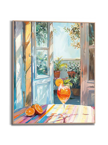 Orangewallz Ingelijste kunstdruk ''Summer Vibes''