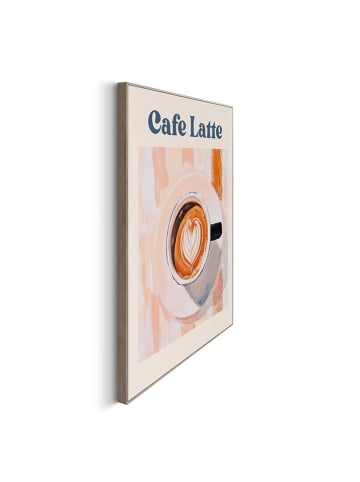 Orangewallz 2er-Set: Gerahmte Kunstdrucke "Coffee Love"