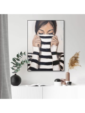 Orangewallz Gerahmter Kunstdruck "Hiding"