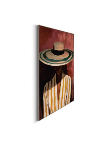 Orangewallz Druk artystyczny "Evening Hat" w ramce