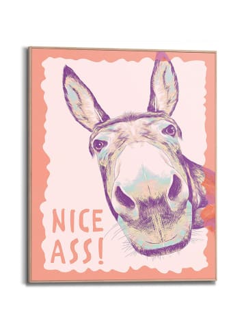 Orangewallz Ingelijste kunstdruk ''Hello Nice''