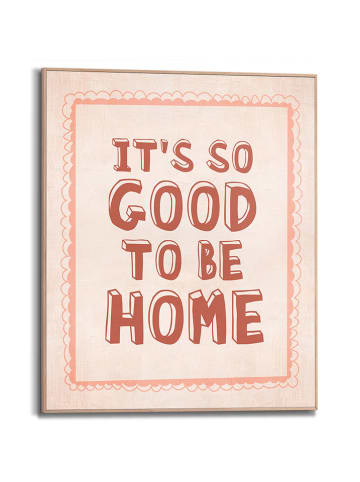 Orangewallz Ingelijste kunstdruk "It's So Good To Be Home"