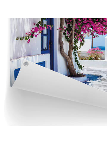 Orangewallz Outdoor-Kunstdruck "Greek Street"