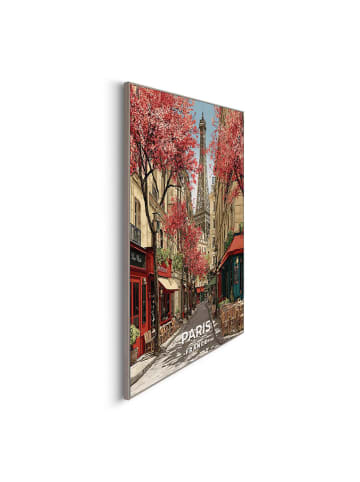 Orangewallz Ingelijste kunstdruk "Paris - Vintage"