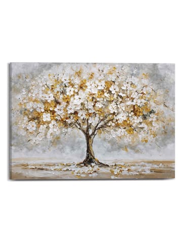 Orangewallz Kunstdruk op canvas "Painted Blossoming Tree"