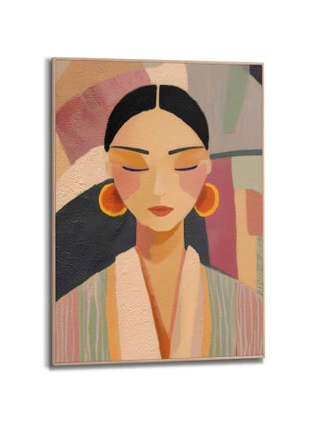 Orangewallz Druk artystyczny "Silent Grace" w ramce