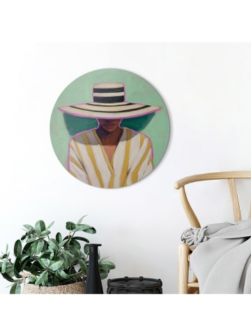 Orangewallz Kunstdruk ''Striped Funky"