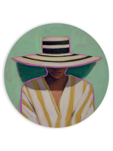 Orangewallz Kunstdruk ''Striped Funky"