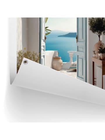 Orangewallz Outdoor-Kunstdruck "Door to Sea"