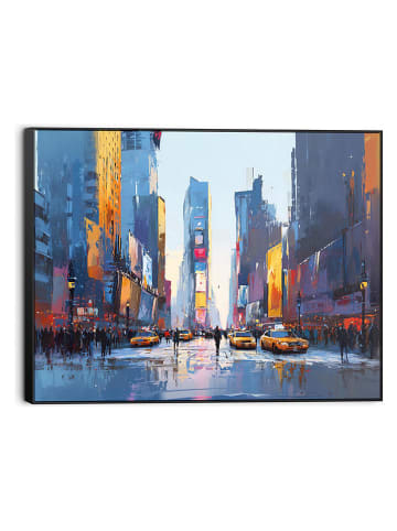 Orangewallz Gerahmter Leinwanddruck "The Art of Broadway"