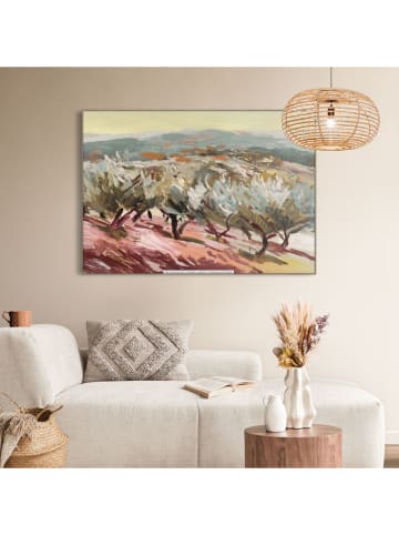 Orangewallz Gerahmter Leinwanddruck "Olive Orchard"