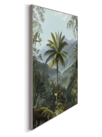 Orangewallz Gerahmter Kunstdruck ''Jungle Palm''