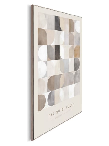 Orangewallz 2er-Set: Gerahmte Kunstdrucke "Quiet Pulse"