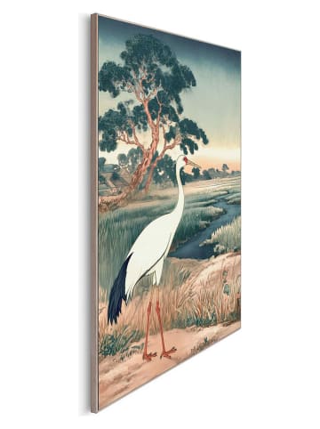 Orangewallz 2er-Set: Gerahmte Kunstdrucke "Japandi Set II"