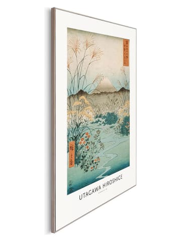 Orangewallz Druki artystyczne (2 szt.) "Utagawa Hiroshige" w ramce