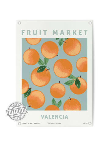 Orangewallz Outdoor-Kunstdruck ''Valencia Oranges''